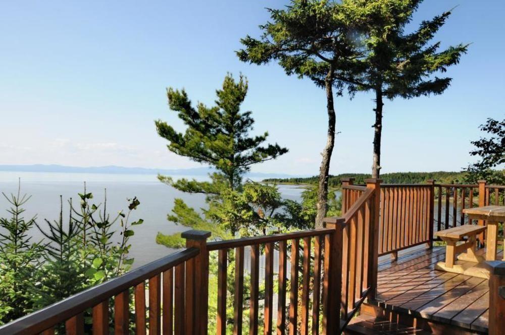 Camping & Chalets De La Demi-Lieue Hotell Saint-Jean-Port-Joli Eksteriør bilde